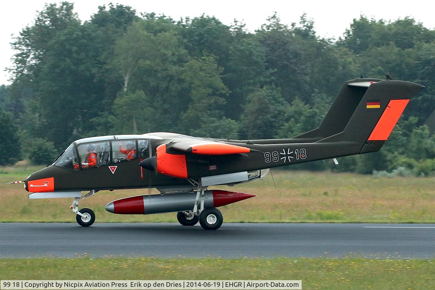 99 18, 1971 North American OV-10B Bronco C/N 338-3, Nice flying oldtimer is this OV-10B Bronco 9918