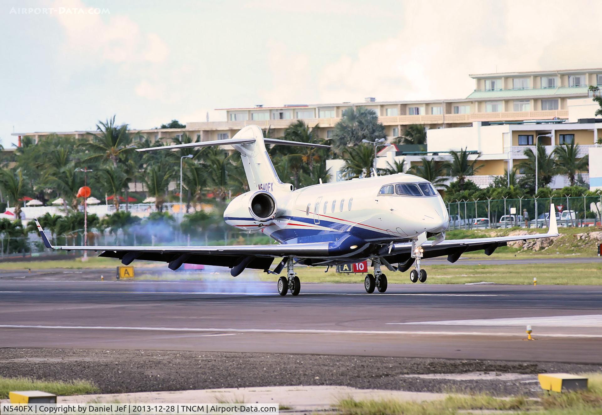 N540FX, 2008 Bombardier Challenger 300 (BD-100-1A10) C/N 20205, N540FX