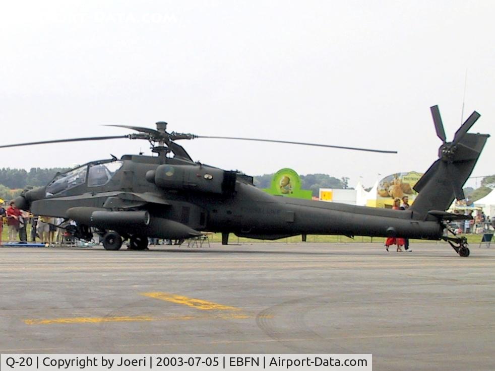 Q-20, 1988 Boeing AH-64D Apache C/N DN020, Koksijde Air Show 2003