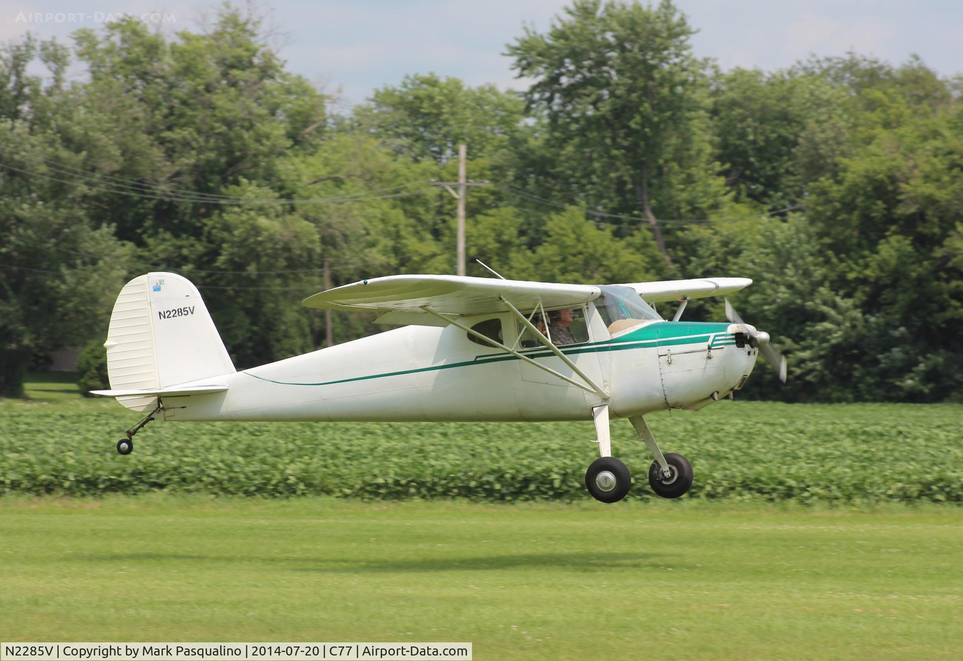 N2285V, 1948 Cessna 140 C/N 14515, Cessna 140