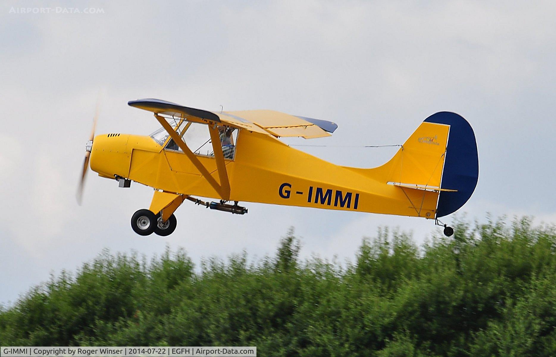 G-IMMI, 2010 Reality Escapade C/N EAL KID 000, First flight of the Escapade Kid from Swansea Airport.