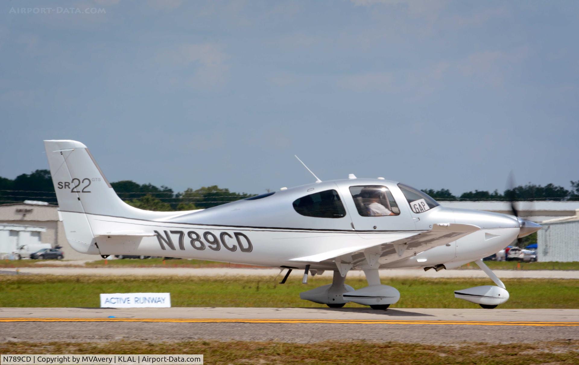 N789CD, Cirrus SR22 GTS C/N 3567, 2014 Sun n Fun