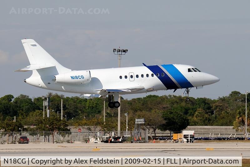 N18CG, 1998 Dassault Falcon 2000 C/N 57, Ft. Lauderdale