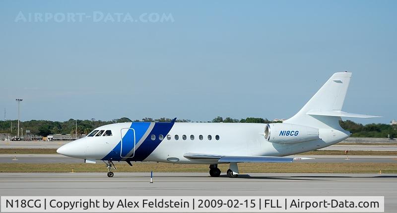 N18CG, 1998 Dassault Falcon 2000 C/N 57, Ft. Lauderdale