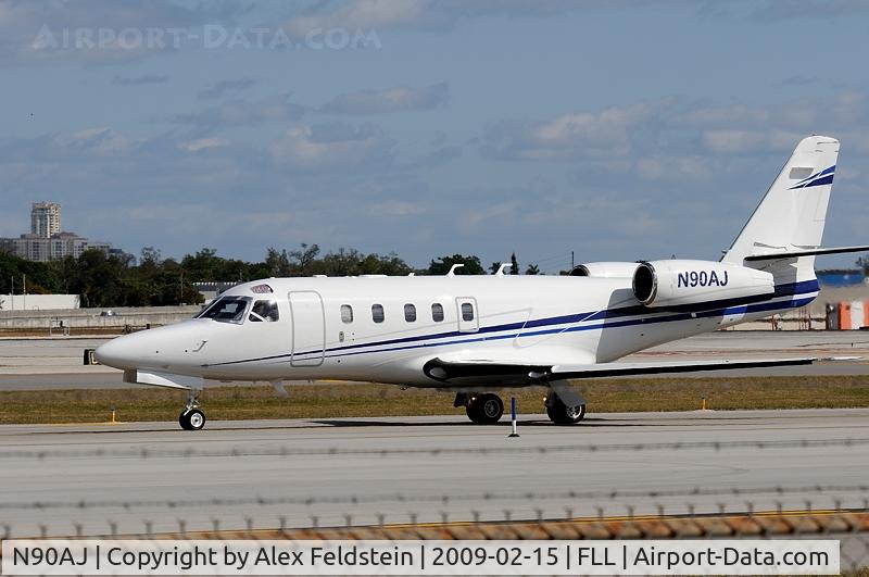 N90AJ, 1991 Israel Aircraft Industries IAI-1125 Westwind Astra C/N 052, Ft. Lauderdale