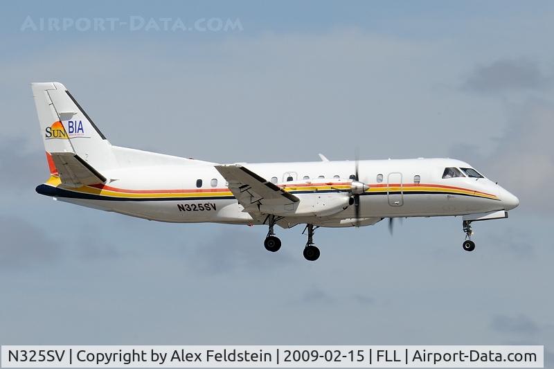 N325SV, 1986 Saab 340A C/N 340A-072, Ft. Lauderdale