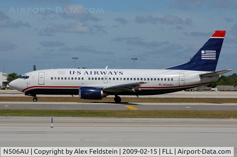 N506AU, 1987 Boeing 737-3B7 C/N 23381, Ft. Lauderdale