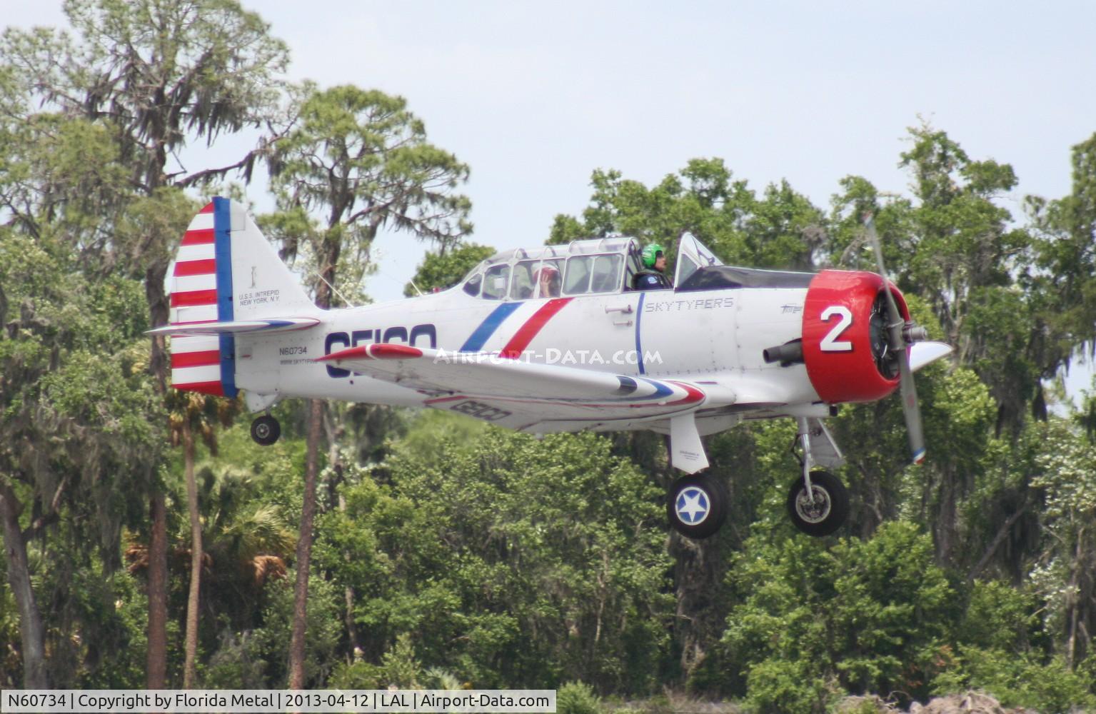 N60734, 1940 North American SNJ-2 Texan C/N 2032, Geico SNJ-2