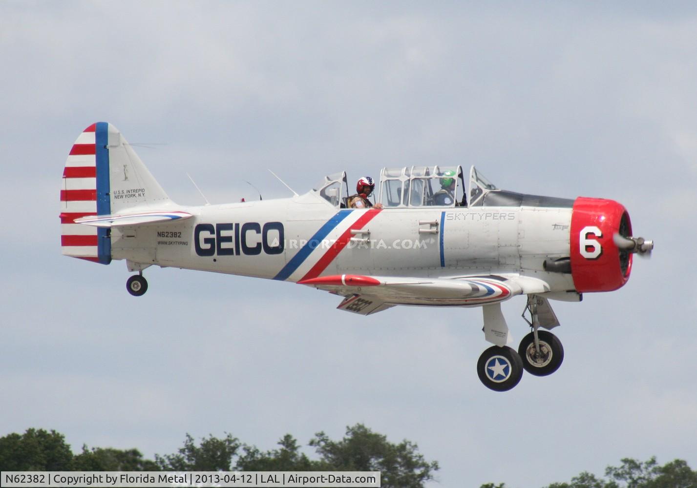 N62382, 1940 North American SNJ-2 Texan C/N 2039, Geico SNJ-2
