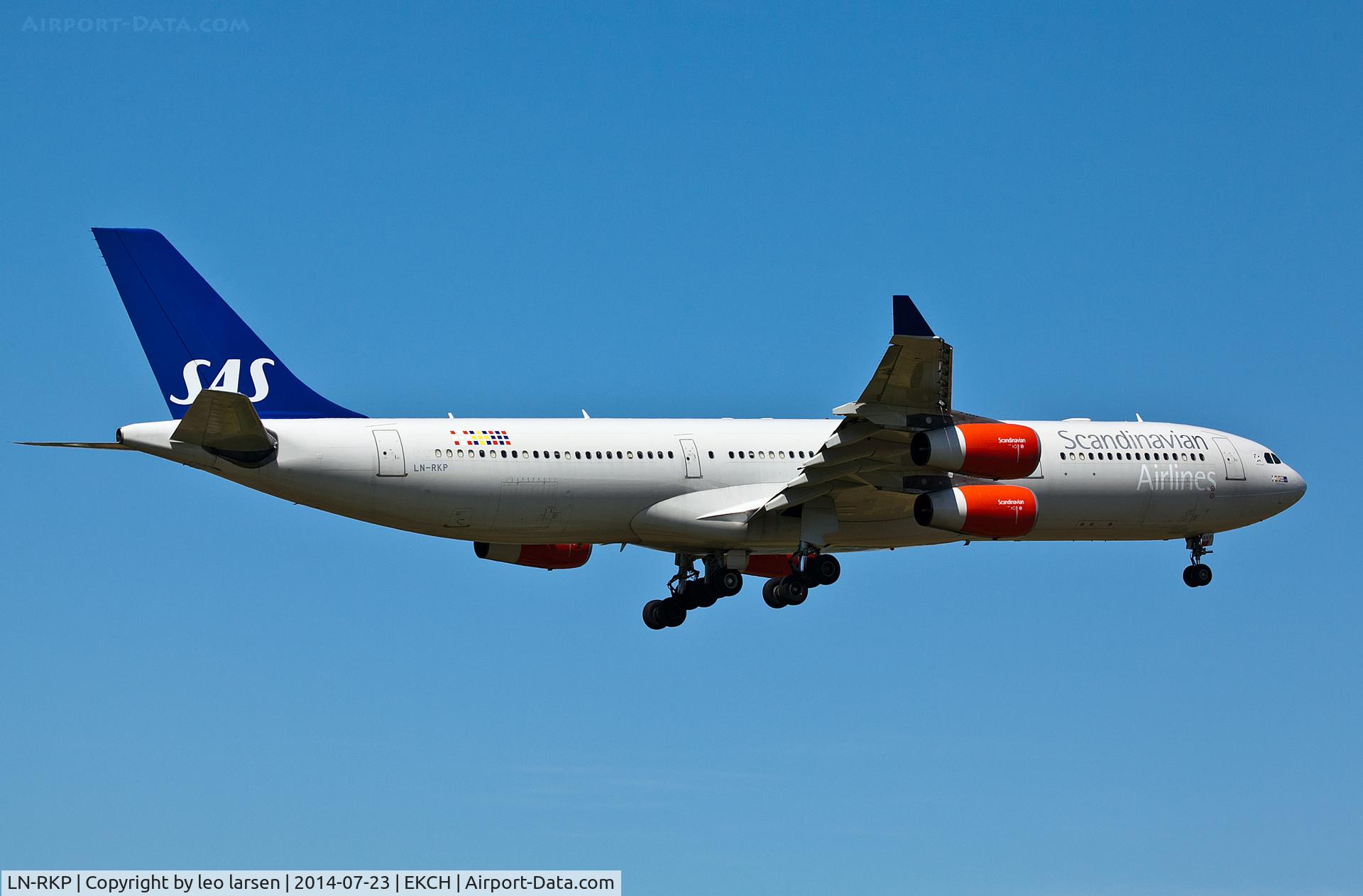 LN-RKP, 1997 Airbus A340-313X C/N 167, Copenhagen Kastrup 23.7.14