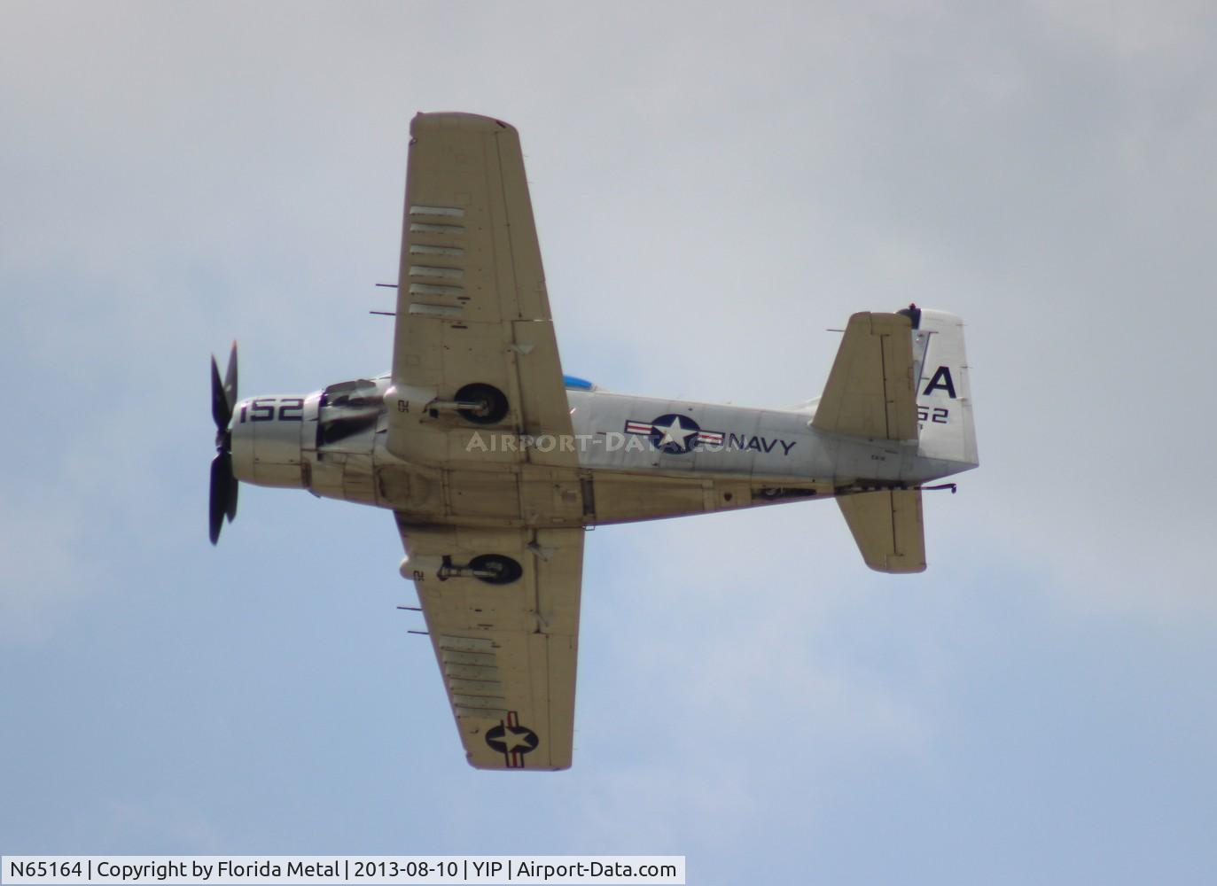 N65164, 1955 Douglas EA-1E Skyraider AD-5W C/N 55-471DH, EA-1E Skyraider