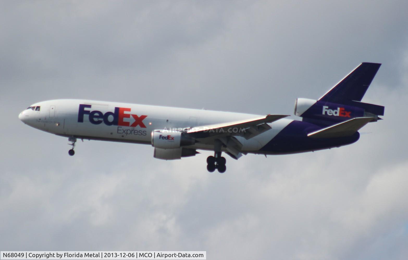 N68049, 1973 McDonnell Douglas MD-10-10F C/N 47803, Fed Ex DC-10