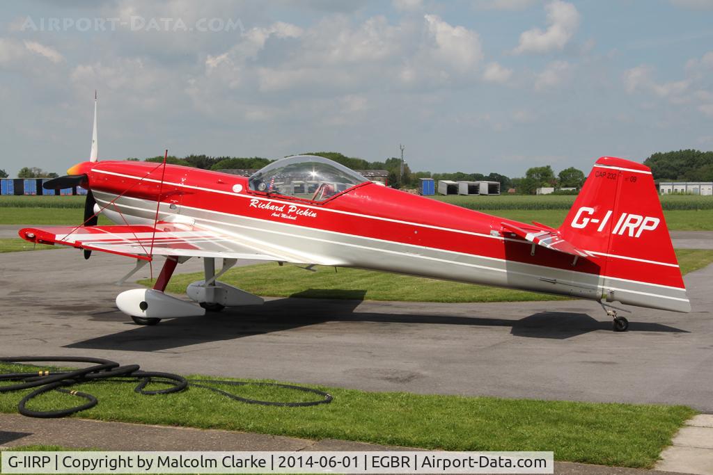 G-IIRP, 1998 Mudry CAP-232 C/N 09, Mudry CAP-232 at The Real Aeroplane Club's Biplane and Open Cockpit Fly-In, Breighton Airfield, June 1st 2014.