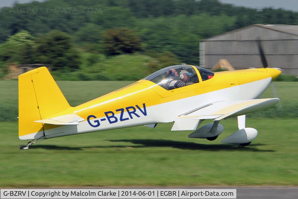 G-BZRV, 2002 Vans RV-6 C/N PFA 181A-13573, Vans RV-6 at The Real Aeroplane Club's Biplane and Open Cockpit Fly-In, Breighton Airfield, June 1st 2014.