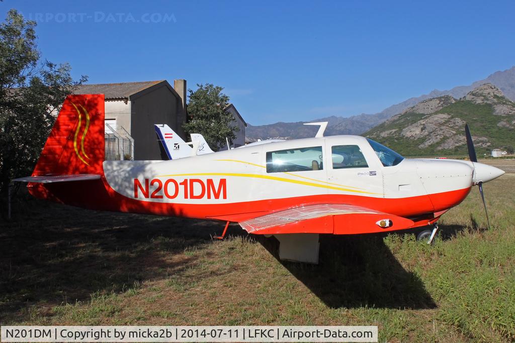 N201DM, 1976 Mooney M20J 201 C/N 24-0060, Parked