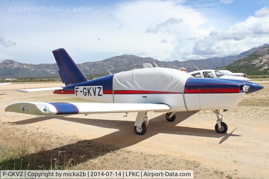 F-GKVZ, Socata TB-20 Trinidad C/N 1329, Parked. Crashed in 17 november 2018 near Dinard, killing both occupants.