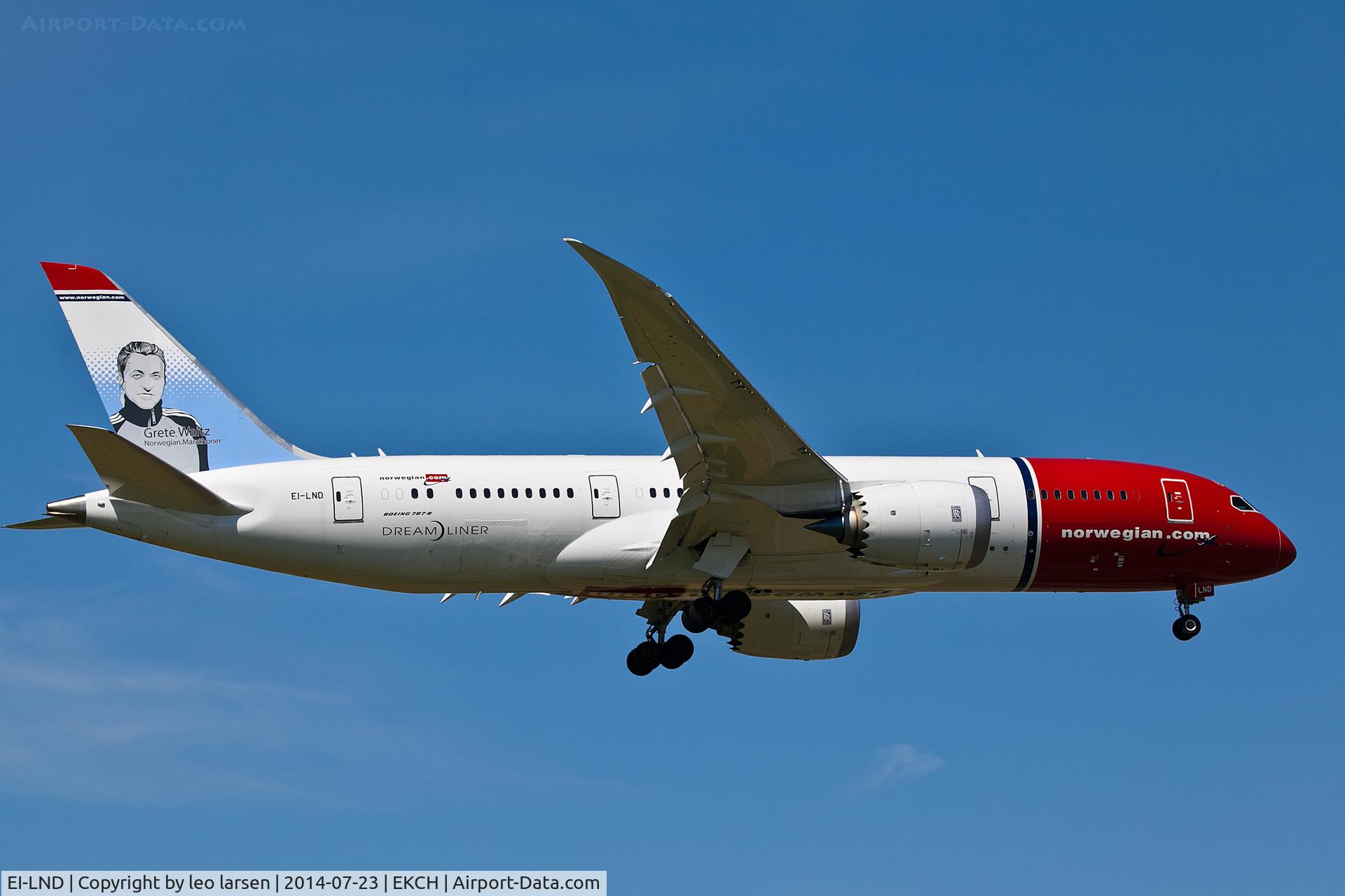EI-LND, 2014 Boeing 787-8 Dreamliner C/N 35310, Copenhagen Kastrup 23.7.14 