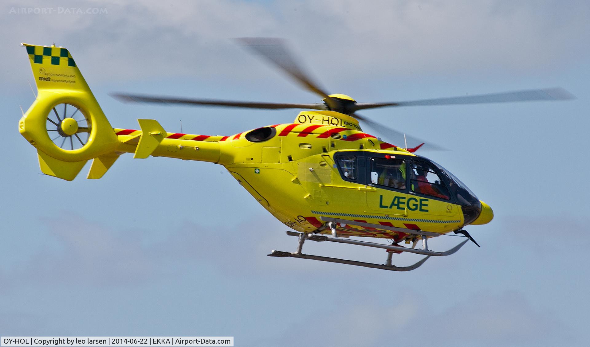 OY-HOL, 2009 Eurocopter EC-135P-2+ C/N 0736, Danish Air Show Karup 22.6.14