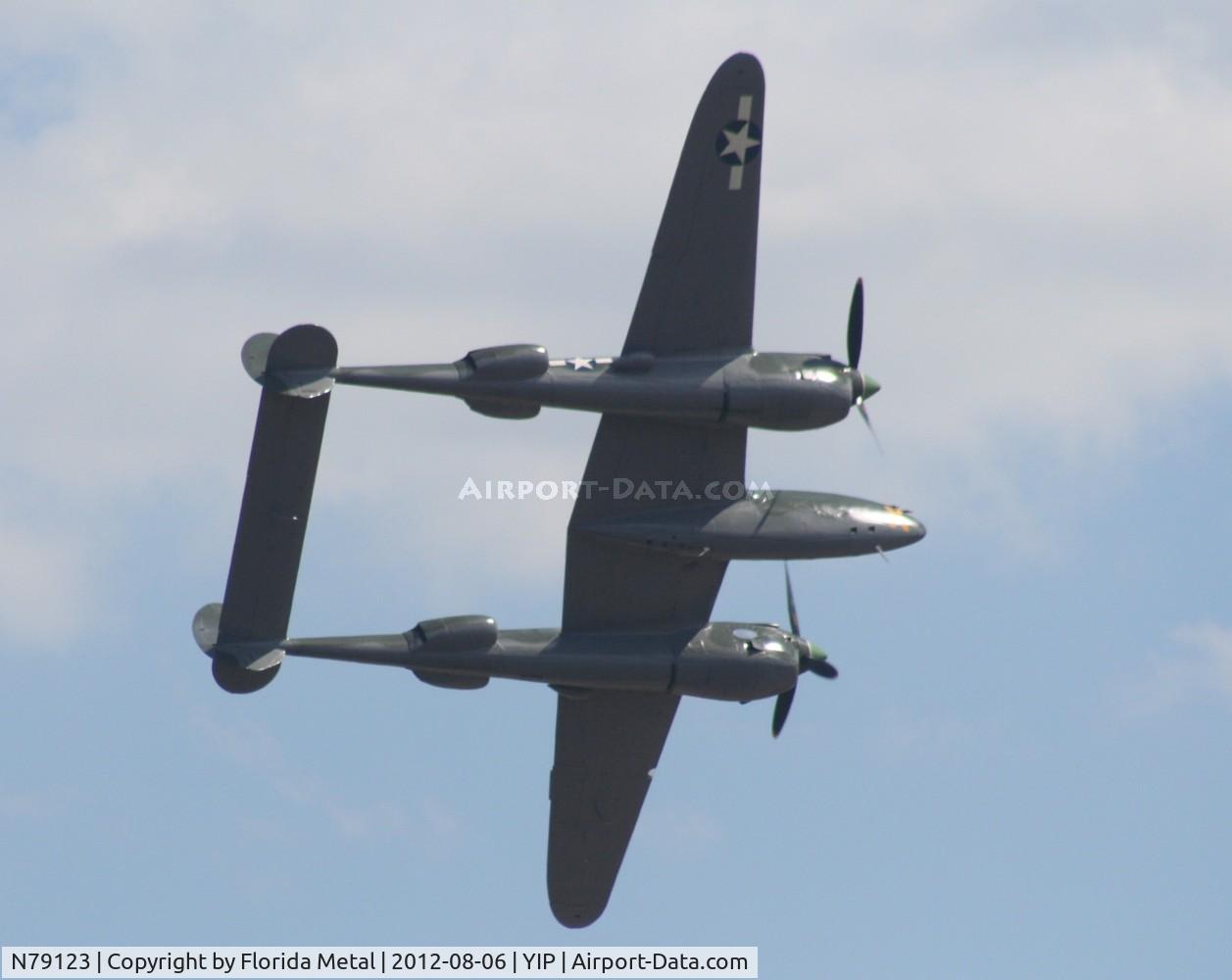 N79123, 1945 Lockheed P-38L-5 Lightning C/N 422-8235, Ruff Stuff P-38