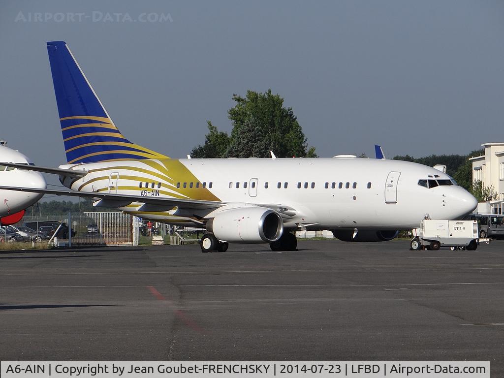 A6-AIN, 1999 Boeing 737-7Z5 BBJ C/N 29268, Royal Jet