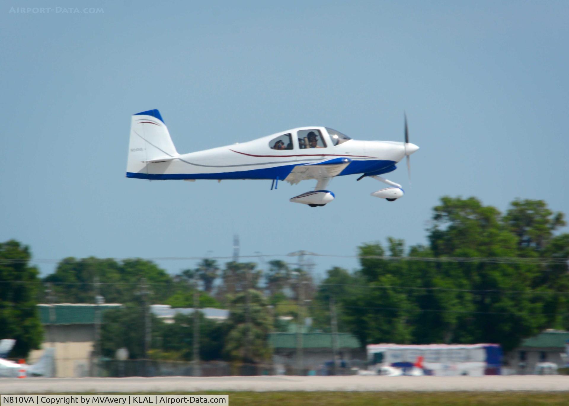 N810VA, Vans RV-10 C/N 40096, 2014 Sun n Fun