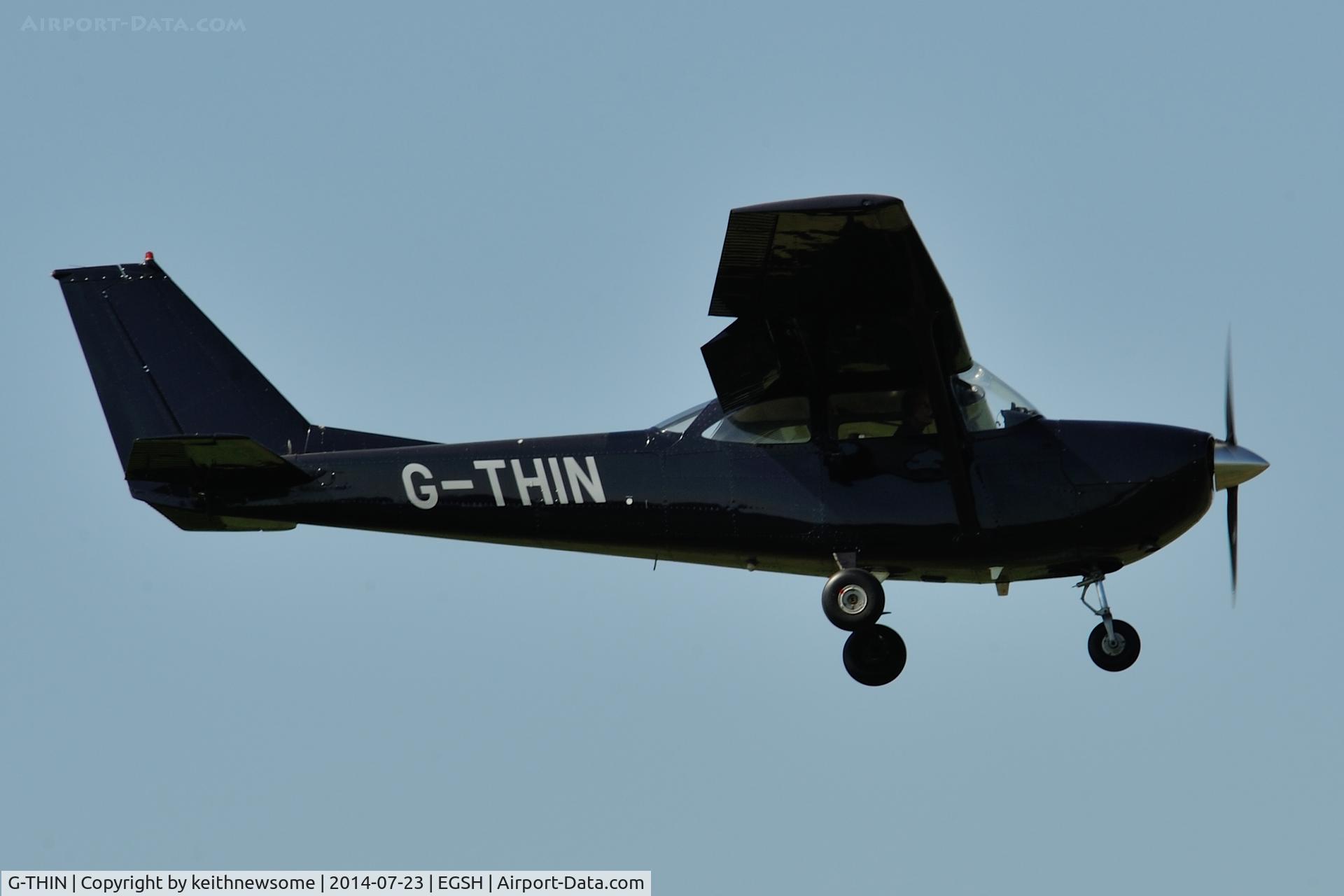 G-THIN, 1967 Reims Cessna FR172E C/N 0016, Nice Visitor.