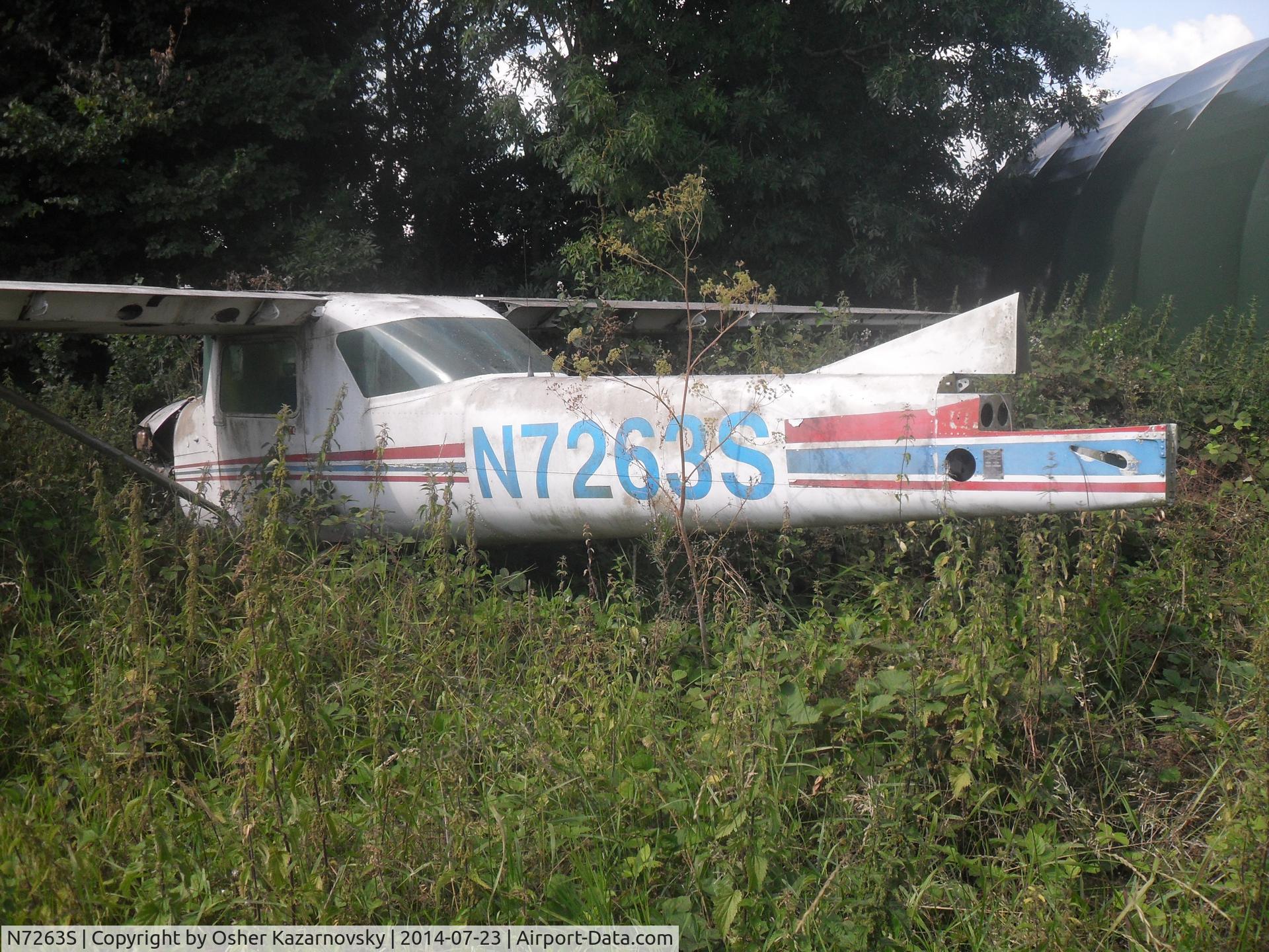 N7263S, 1967 Cessna 150H C/N 15067963, At Plaistows Farm Aerodrome, near St.Albans, Hertfordshire