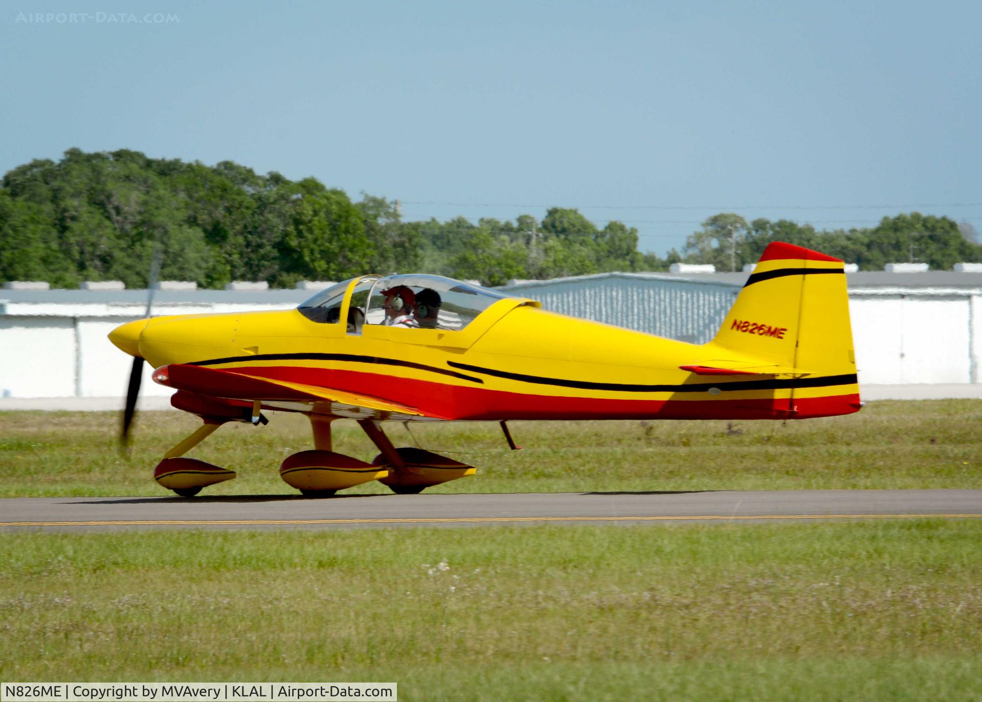 N826ME, Vans RV-6A C/N 25249, 2014 Sun n Fun