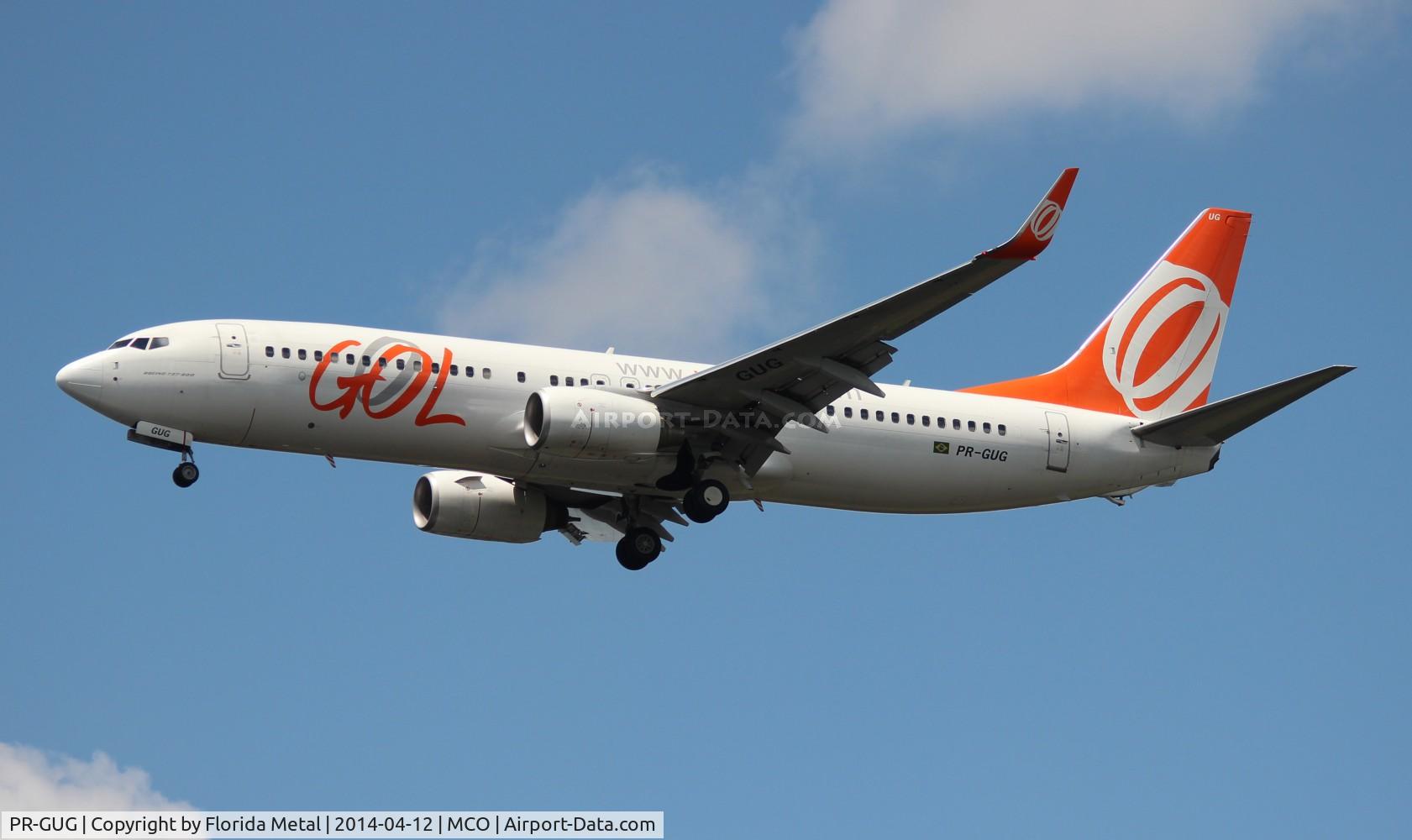 PR-GUG, 2011 Boeing 737-8HX C/N 35842, GOL 737-800