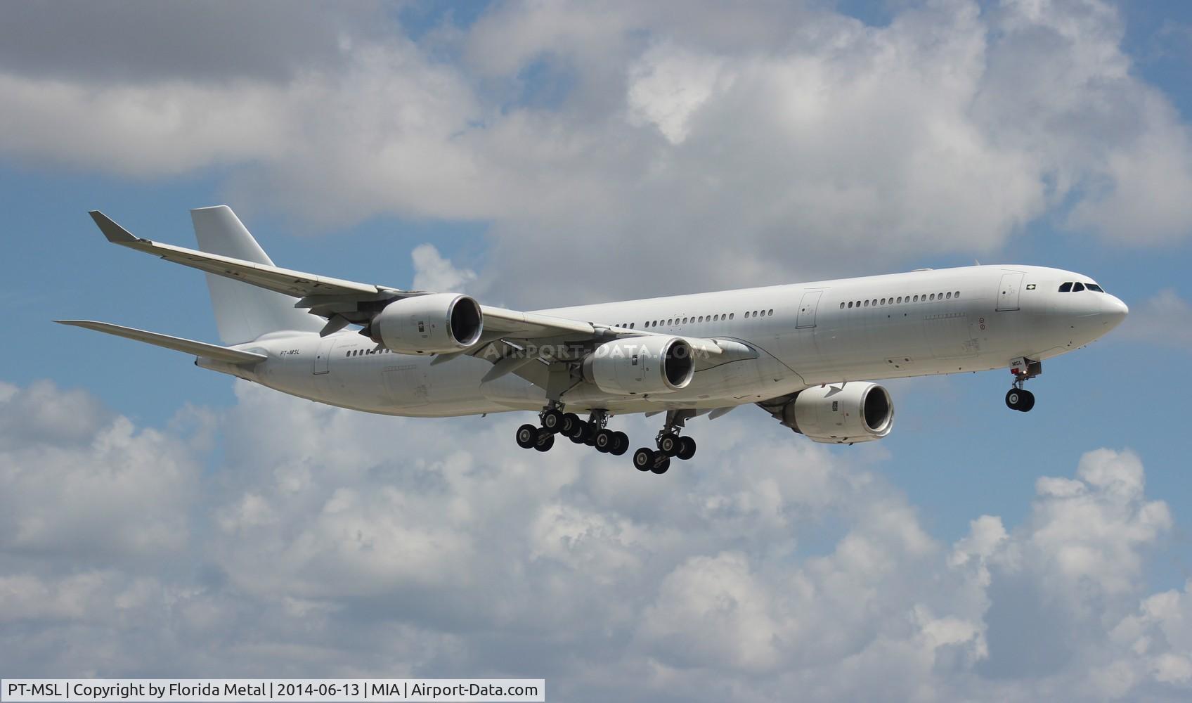 PT-MSL, 2003 Airbus A340-541 C/N 464, Untitled TAM A340-500