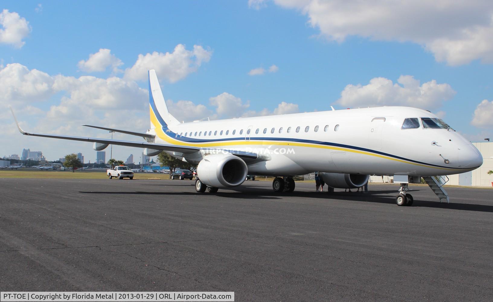 PT-TOE, Embraer ERJ-190-100ECJ Lineage 1000 C/N 19000317, Embraer Lineage 1000