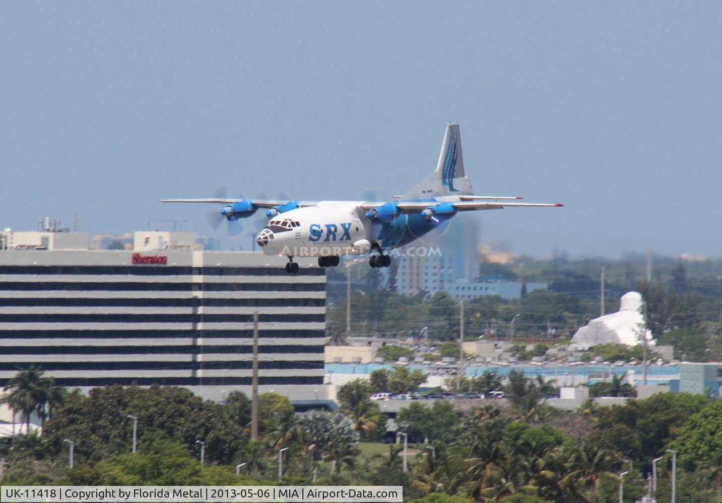 UK-11418, 1964 Antonov An-12B C/N 402504, SRX Avia Leasing Antonov 12