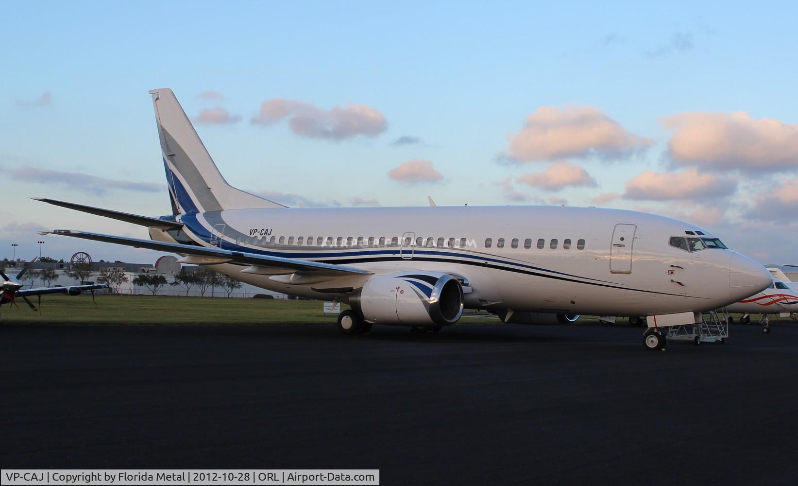 VP-CAJ, 1992 Boeing 737-505 C/N 24648, Private 737-500