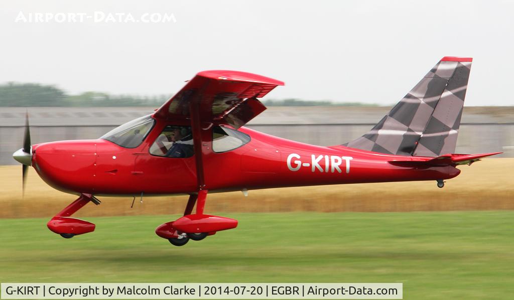 G-KIRT, 2013 Glasair GlaStar C/N LAA 295-15189, Glasair GlaStar at The Fly-In & Vintage Air Race, The Real Aeroplane Company, Breighton Airfield, July 2014.