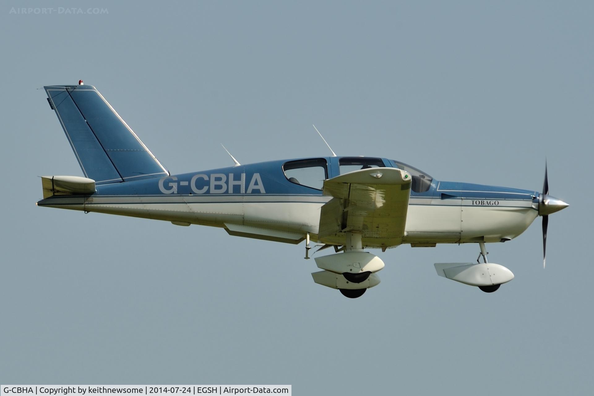 G-CBHA, 1993 Socata TB-10 Tobago C/N 1583, Morning Visitor.