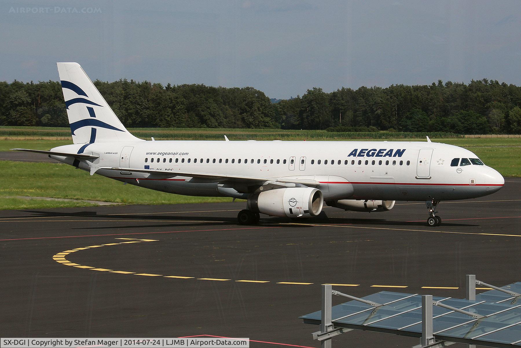 SX-DGI, 2007 Airbus A320-232 C/N 3162, Aegean Airbus A320 @ MBX