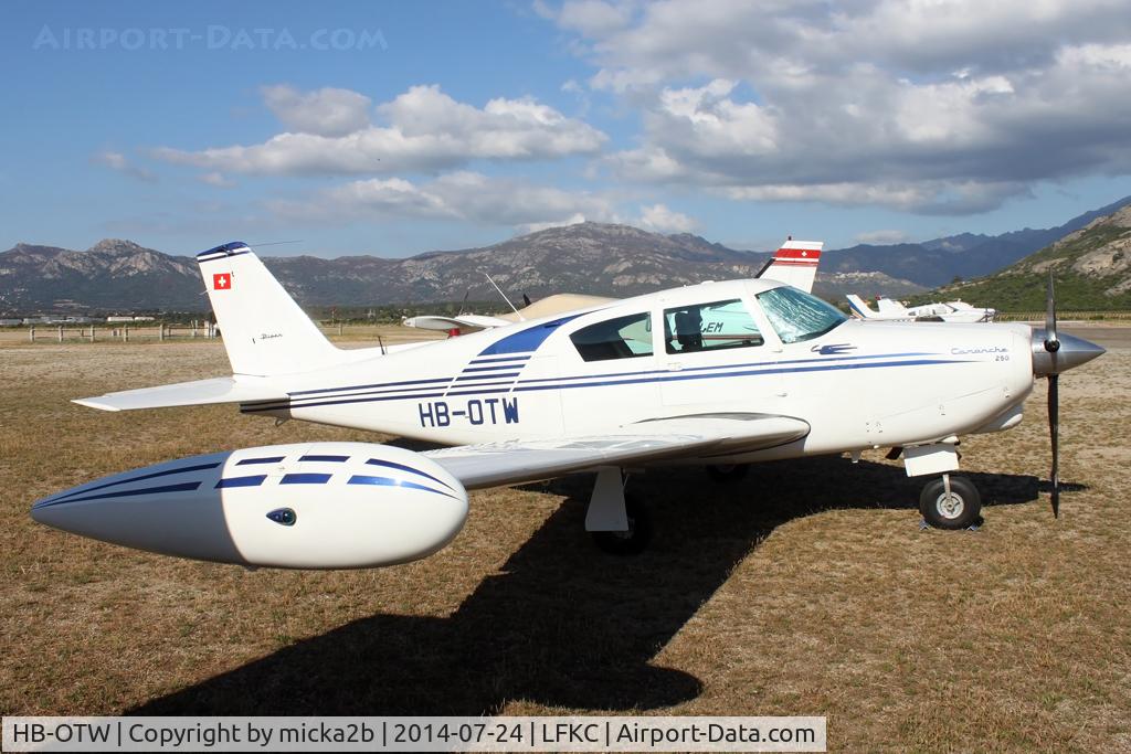 HB-OTW, 1961 Piper PA-24-250 Comanche C/N 24-2643, Parked