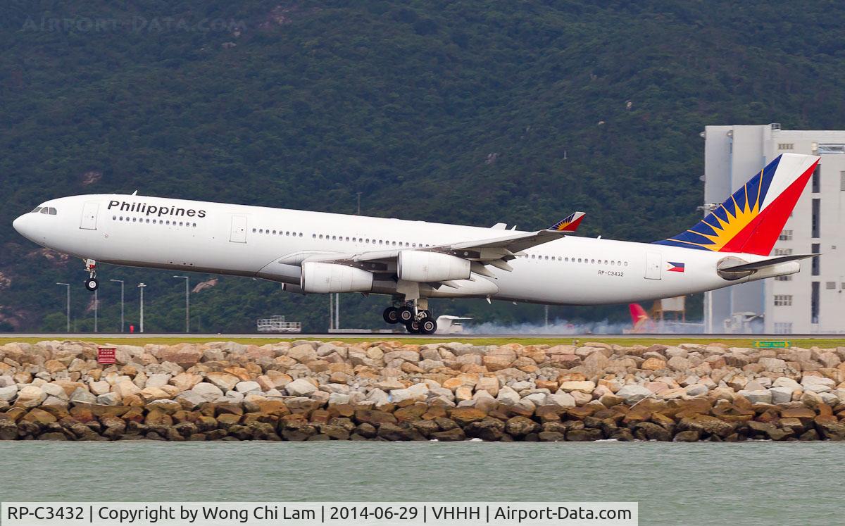 RP-C3432, 1997 Airbus A340-313X C/N 187, Philippine Airlines