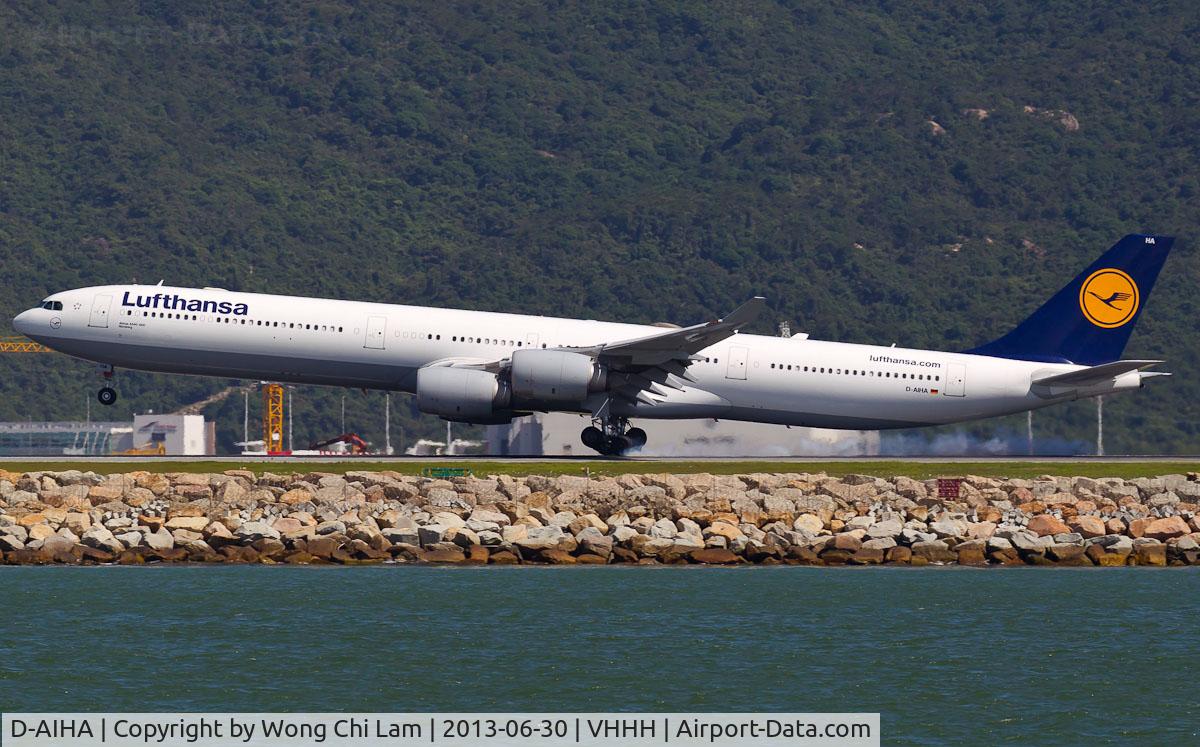 D-AIHA, 2003 Airbus A340-642 C/N 482, Lufthansa