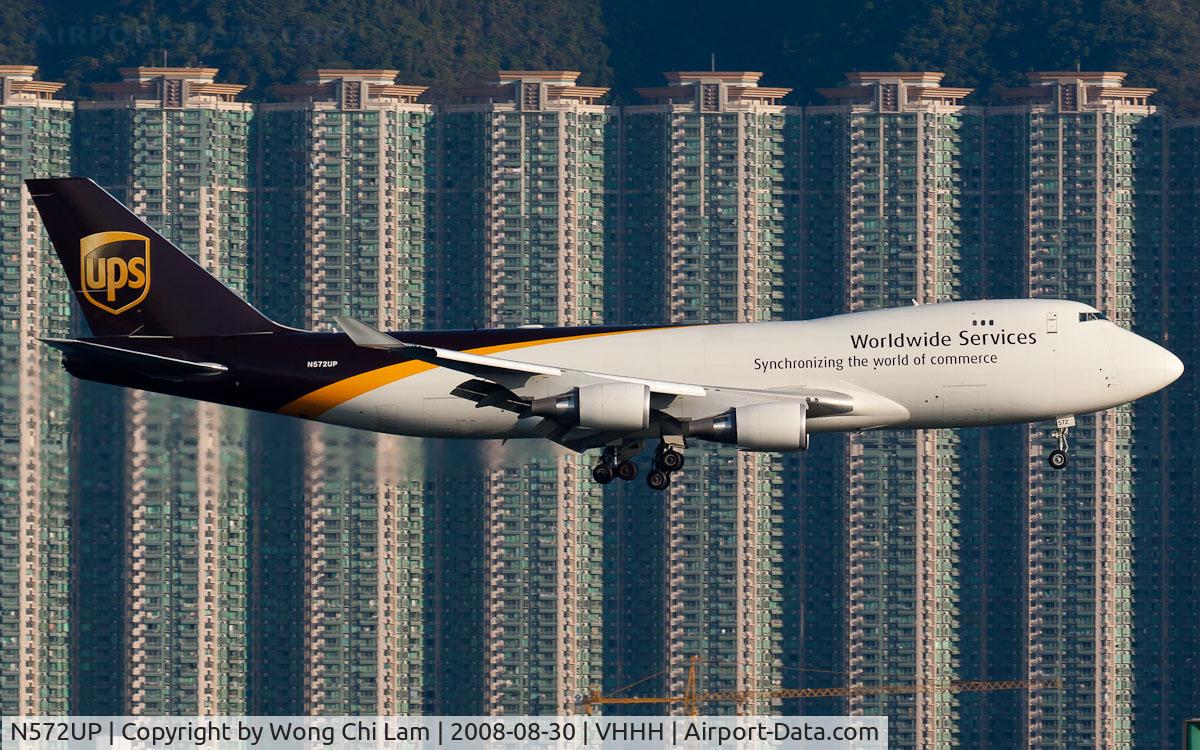 N572UP, 2007 Boeing 747-44AF C/N 35669, UPS - United Parcel Service