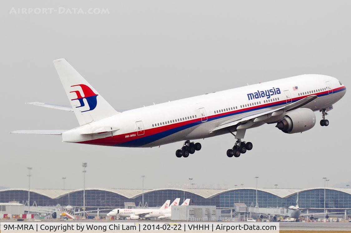 9M-MRA, 1997 Boeing 777-2H6/ER C/N 28408, Malaysia Airlines