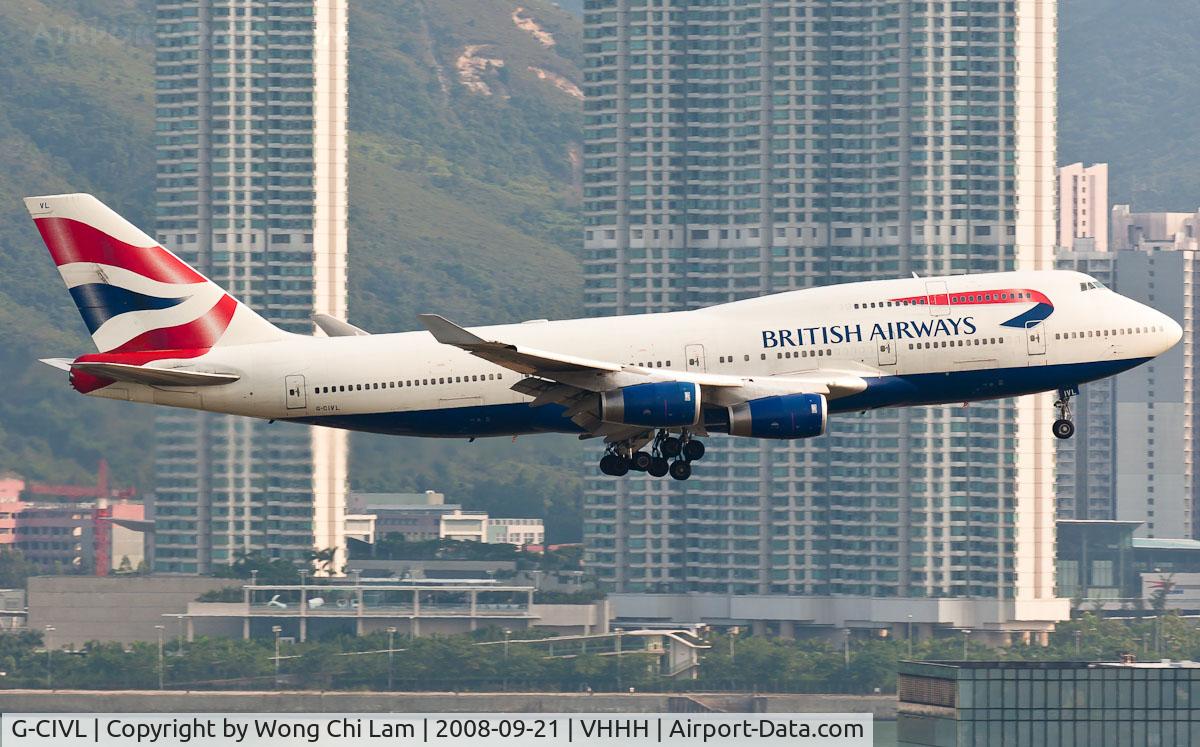 G-CIVL, 1997 Boeing 747-436 C/N 27478, British Airlines