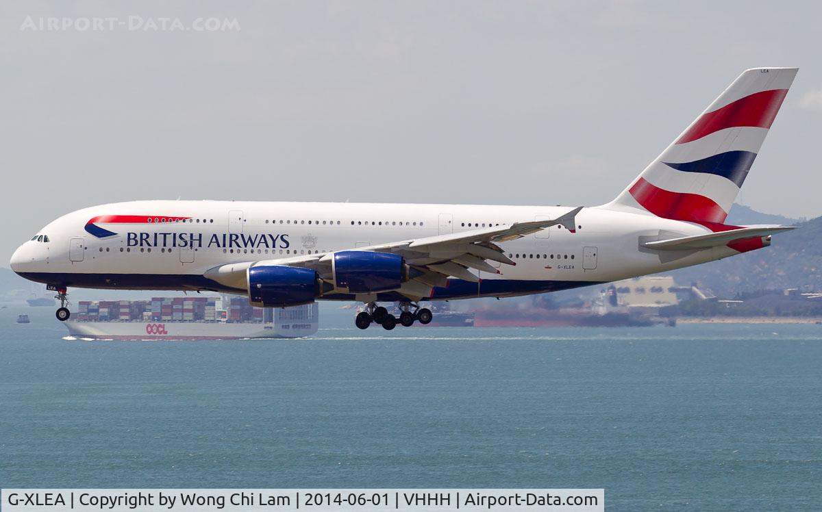 G-XLEA, 2012 Airbus A380-841 C/N 095, British Airways