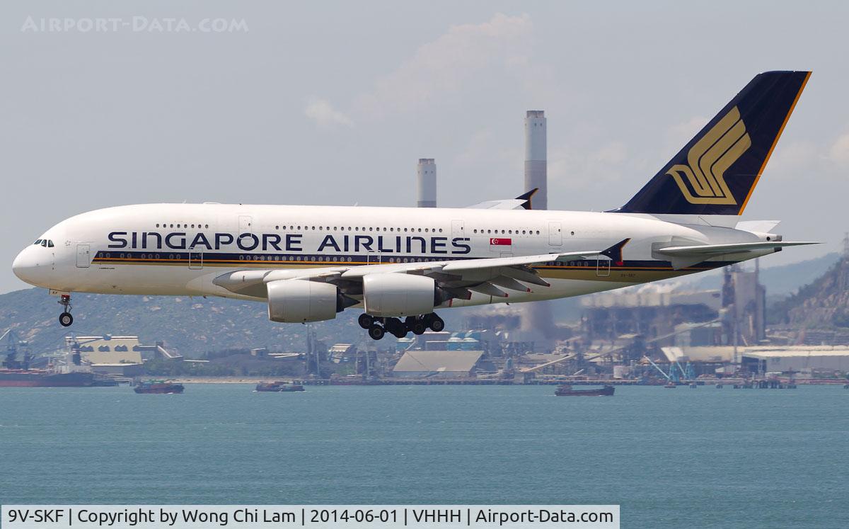 9V-SKF, 2008 Airbus A380-841 C/N 012, Singapore Airlines