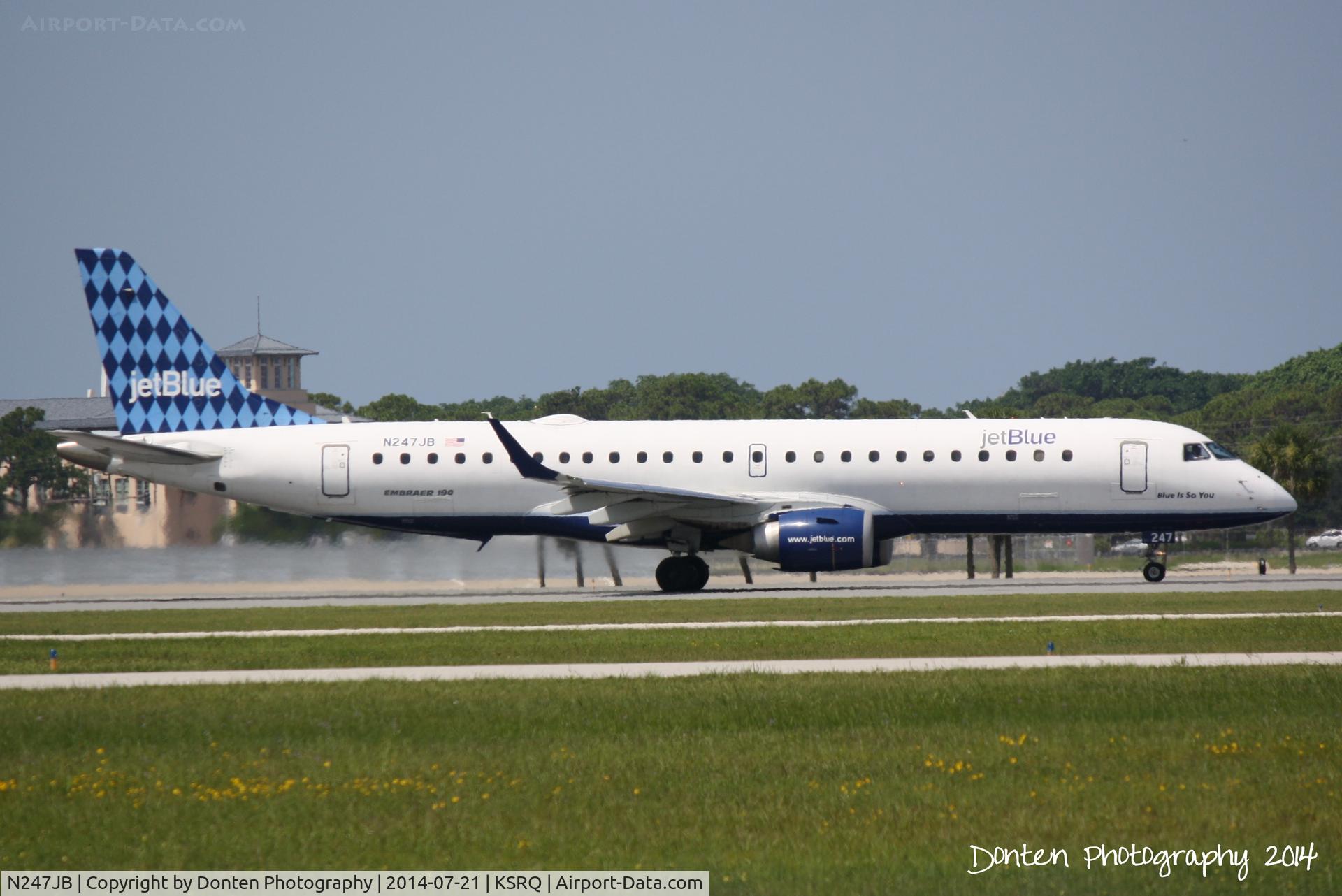 N247JB, 2006 Embraer 190AR (ERJ-190-100IGW) C/N 19000042, JetBlue Flight 164 (N247JB) 