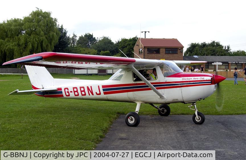 G-BBNJ, 1973 Reims F150L C/N 1038, My MA Film Student going for aerials...