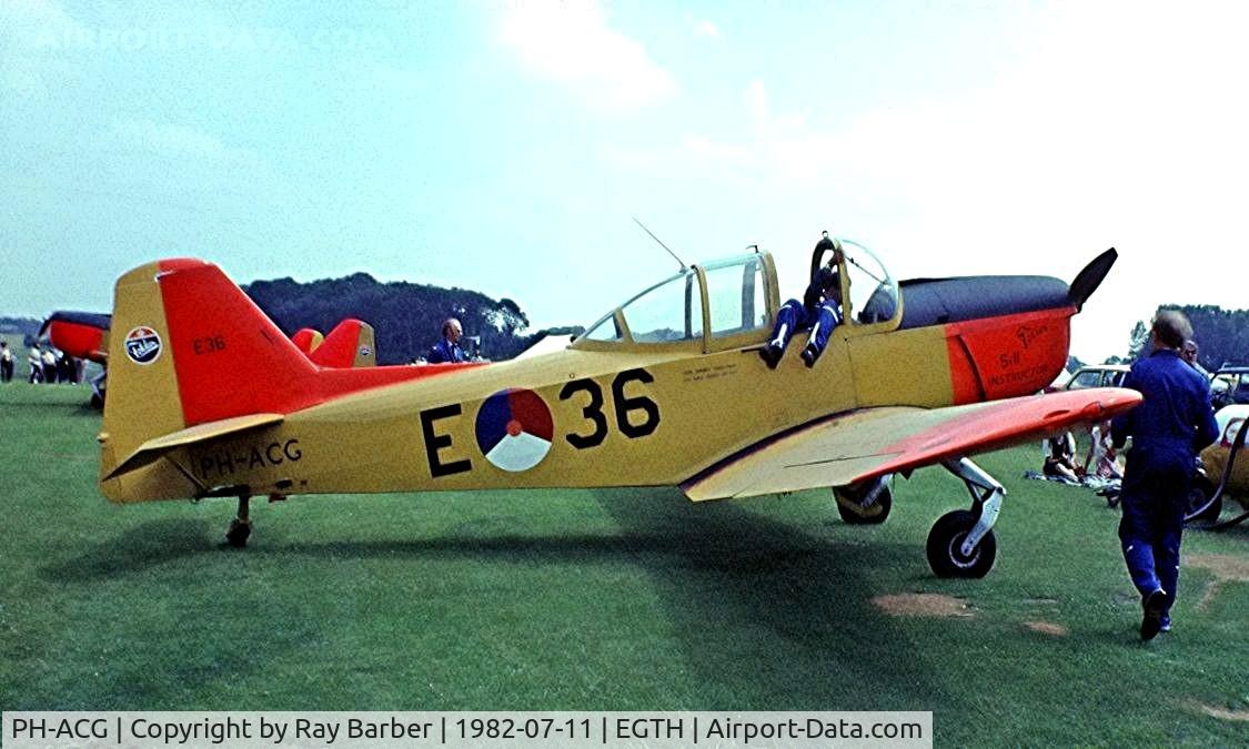 PH-ACG, Fokker S.11-1 Instructor C/N 6279, Fokker S-11-1 Instructor [6279] Old Warden~G 11/07/1982