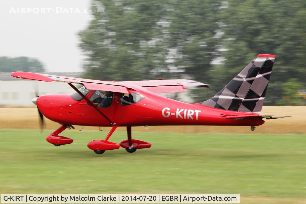 G-KIRT, 2013 Glasair GlaStar C/N LAA 295-15189, Glasair GlaStar at The Fly-In & Vintage Air Race, The Real Aeroplane Company, Breighton Airfield, July 2014.