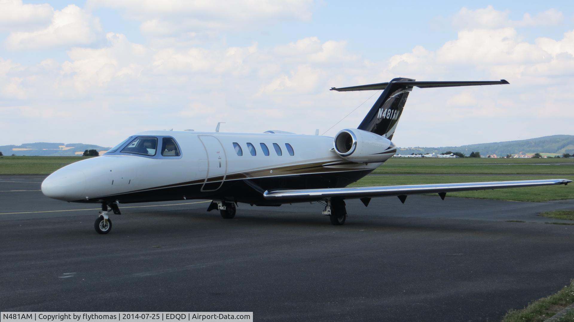 N481AM, 2011 Cessna 525C CitationJet CJ4 C/N 525C-0029, N481AM Bayreuth Airport