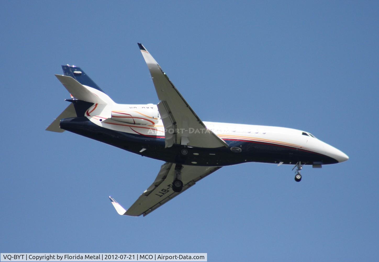 VQ-BYT, 1998 Dassault Falcon 900EX C/N 028, Falcon 900EX